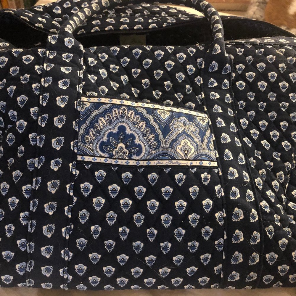 Quilted Vera Bradley Duffel Bag